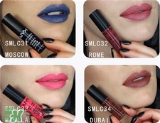 nyx丝绒唇釉色号 nyx唇釉试色